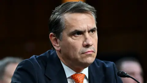 Todd Blanche, acting US attorney general, during a Senate Judiciary Committee confirmation hearing.