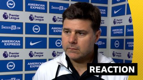 Mauricio Pochettino says he is "so proud" after Chelsea's 2-1 win over Brighton & Hove Albion