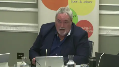 Sinn Féín assembly member Colm Gildernew, chair of the communities committee