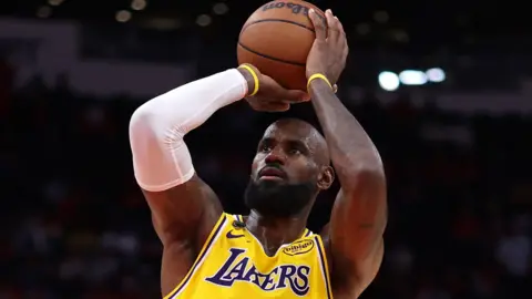Los Angeles Lakers player LeBron James