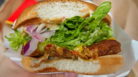 Getty Images McDonald's veggie burger