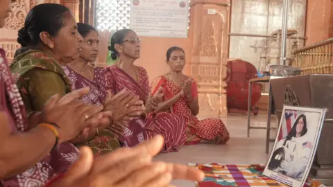 Kushal Batunge People in Sunita Williams' ancestral village in India pray for her safe return from space