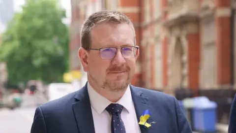 PA Media File photo dated 09/06/22 of Labour MP Andrew Gwynne, who has said he regrets making "badly misjudged" comments in a WhatsApp group after Sir Keir Starmer sacked him as a minister. Issue date: Saturday February 8, 2025.