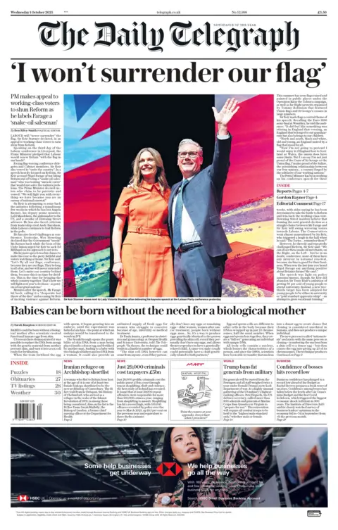  PM makes appeal to working-class voters to shun Reform as he labels Farage a 'snake-oil salesman'".