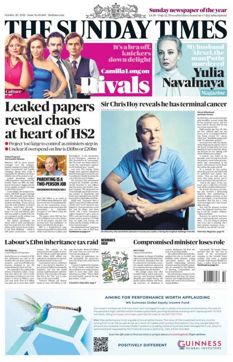  "Leaked papers uncover  chaos astatine  bosom  of HS2"