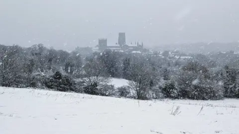 @HarryCotterill A snowy scene from Josephine Butler College, Durham University