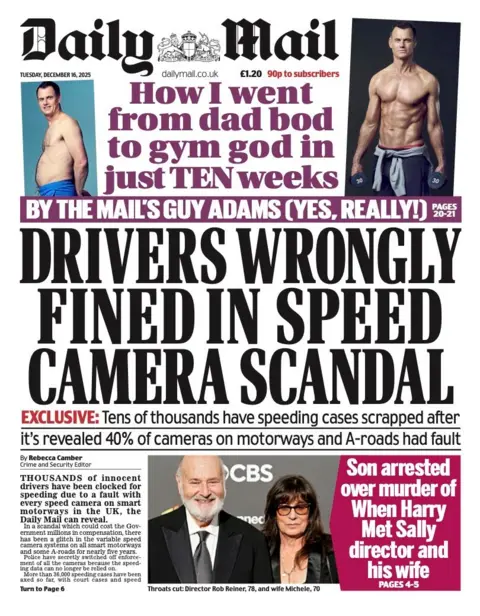 "Drivers wrongly fined in speech camera scandal".