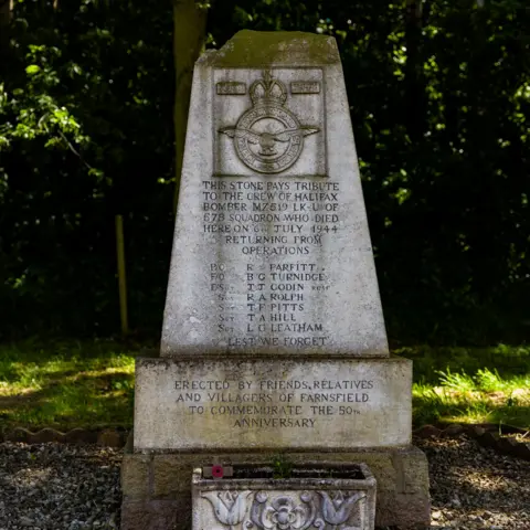 Brendan Doherty A photo of the Halifax Bomber Memorial at Farnsfield