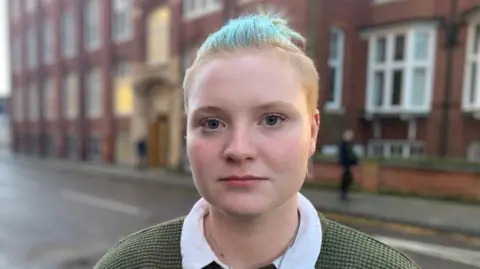 Twig Smalley, a De Montfort University student