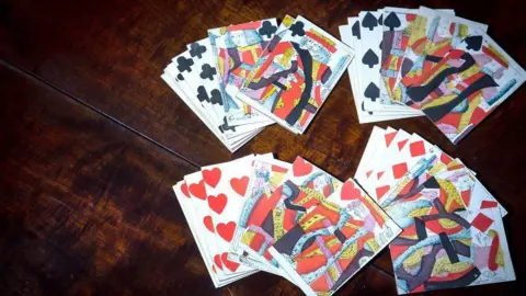 Playing cards used by King Charles II