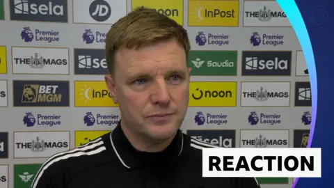 Newcastle United manager Eddie Howe