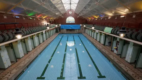 A historic swimming pool