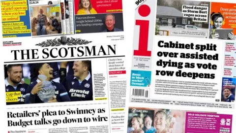 Front pages