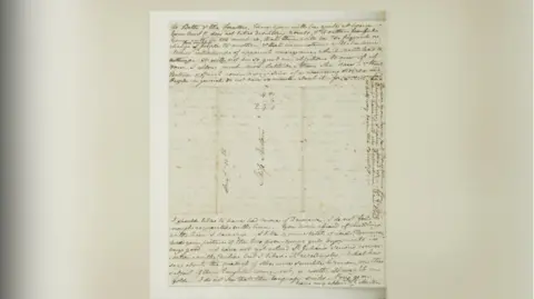 St John's College, Oxford Jane Austen letter to Anna Austen, believed to date back to 10 August 1814

