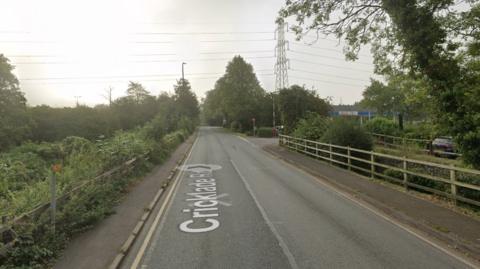 Google maps image of Cricklade Road, Cirencester