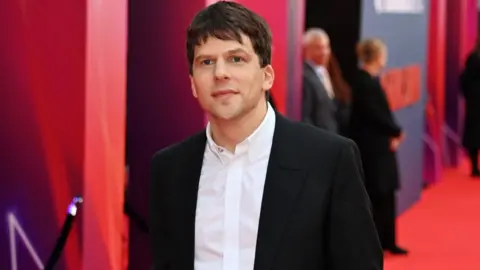 Getty Images Jesse Eisenberg attends a special presentation of "A Real Pain" during the 68th BFI London Film Festival at The Royal Festival Hall on October 13, 2024 in London, England