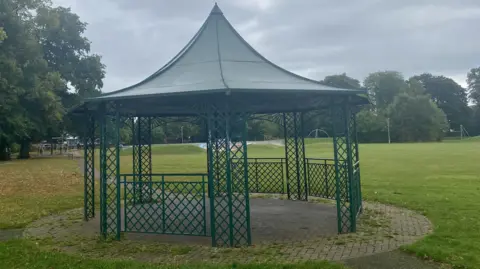 Charnwood Borough Council The current bandstand in Southfields Park