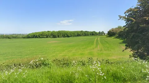 Google Land off Snells Nook Lane, Nanpantan, Leicestershire
