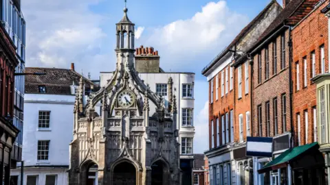 A picture of Chichester town centre, where West Sussex County Council is based