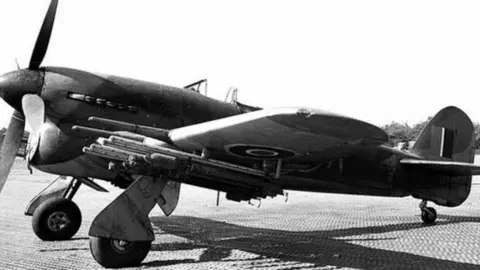 ROYAL CANADIAN AIR FORCE A Canadian Typhoon