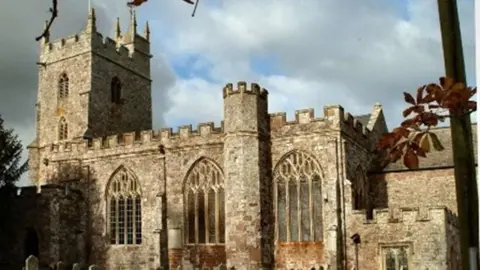 Historic England The 15th century Parish Church of St Mary the Virgin in Silverton.