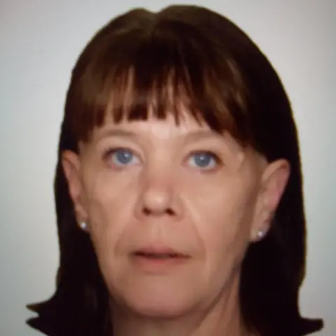UK Independence Party A woman with shoulder-length hair looking directly at the camera, with a white background
