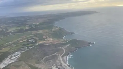 BBC Jersey aerial view