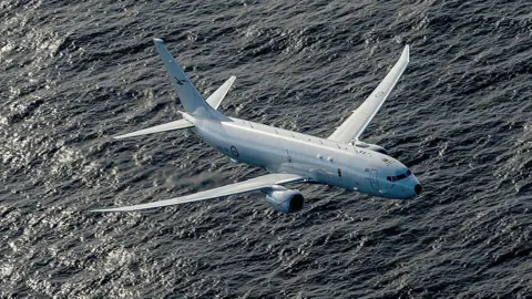 Royal Australian Air Force P-8A Poseidon during Maritime Cooperative Activity