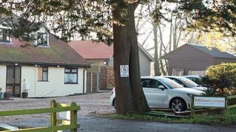 The former Milestones hospital in Catfield