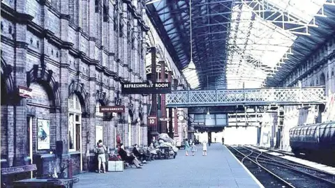 Victoria Station platform, 1960's  