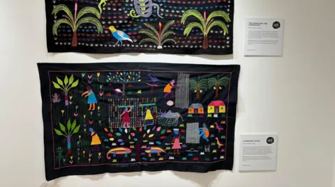 OA&DC Art work at an exhibition