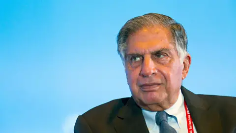 Ratan Tata, chairman emeritus of Tata Group, attends a session at the Boao Forum for Asia in Boao, Hainan, China, on Wednesday, April 9, 2014.