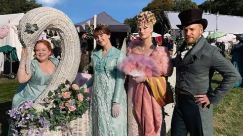 BBC The swan with Bridgerton cast