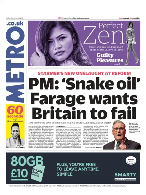  'Snake oil' Farage wants Britain to fail".