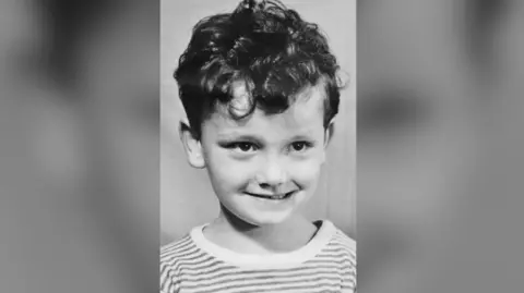 Hanson Ross Christopher Howard aged 8 in 1961