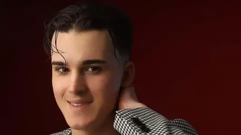 A photo of Stanislav Carpiuc taken from a modelling agency website