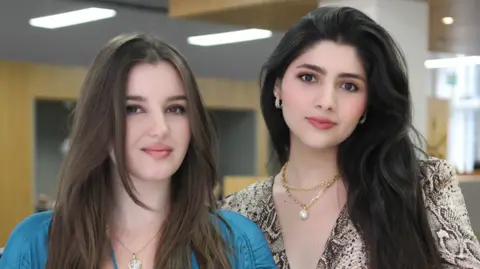 Seravin Valora Andrea (left) and Valentina -