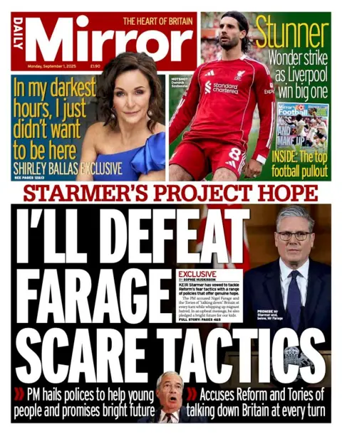  "I'll defeat Farage scare tactics".