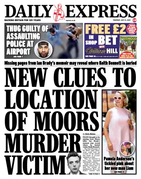  "New clues to location of Moors murder victim".
