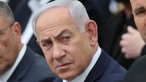 Image shows Prime Minister of Israel Benjamin Netanyahu

