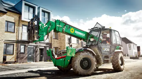 Ashtead An Ashtead JCB rental machine