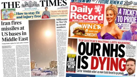 Front pages