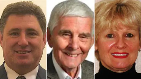 Wirral Council Andrew Hodson, Graham Davies and Kathryn Hodson represent the Heswall, Gayton and Barnston wards