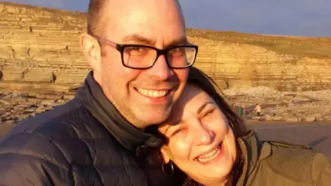 Steve Brisley Steve Brisley smiles while embracing his sister Lianne