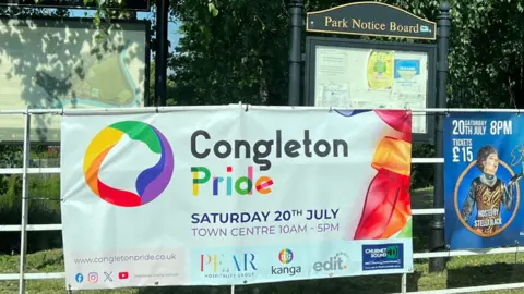 Congleton Pride The banner for Congleton Pride