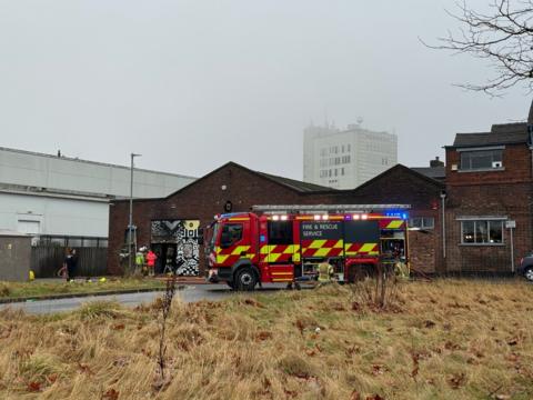 Fire crews attend fire in Hanley