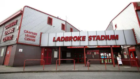 Getty Images The outside of Crayford greyhound track.