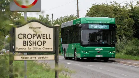 Nottingham City Transport bus