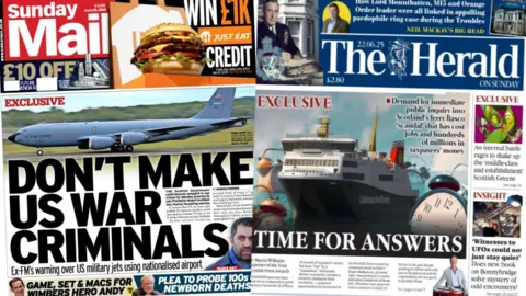 Scotland's papers: 22 June