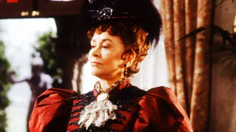 Joan Plowright in the 1986 television adaptation of The Importance of Being Earnest